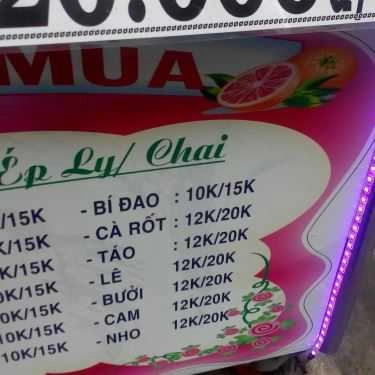 Thực đơn- Ăn vặt Bốn Mùa - Sinh Tố & Nước Ép