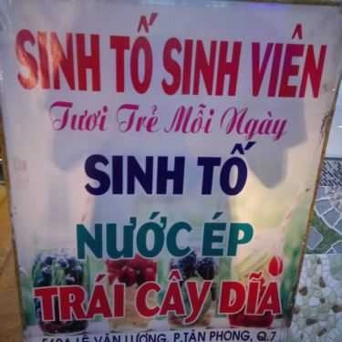 Tổng hợp- Ăn vặt Sinh Tố Sinh Viên