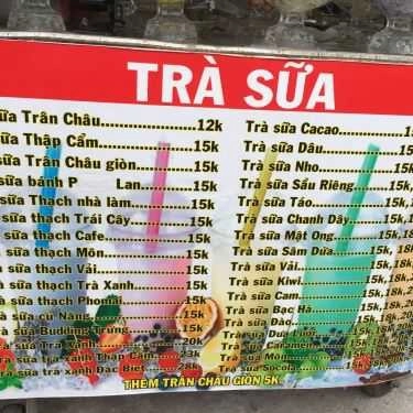 Thực đơn- Cafe Quán 78 - Sinh Tố & Trà Sữa