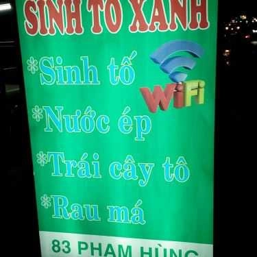 Tổng hợp- Cafe Sinh Tố Xanh