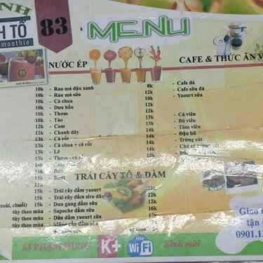 Tổng hợp- Cafe Sinh Tố Xanh