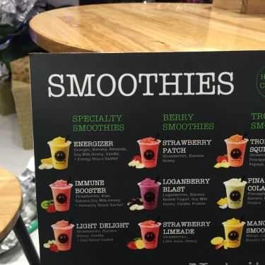 Thực đơn- Cafe Smoothie Factory Việt Nam - Thức Uống Dinh Dưỡng