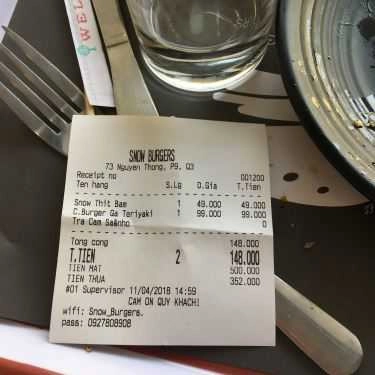 Tổng hợp- Tiệm Bánh Snow Burgers