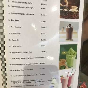 Thực đơn- Cafe Snow Cup - Kem Tuyết