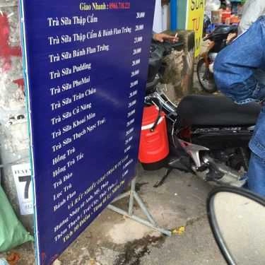 Thực đơn- Số Đỏ - Cafe & Trà Sữa - Cộng Hòa