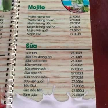 Thực đơn- Sông Quê Cafe