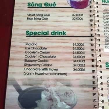 Thực đơn- Sông Quê Cafe