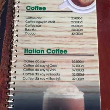 Thực đơn- Sông Quê Cafe