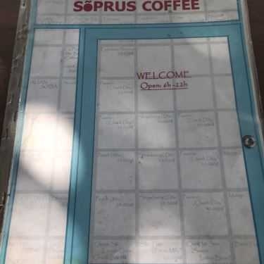 Thực đơn- SOPRUS Coffee