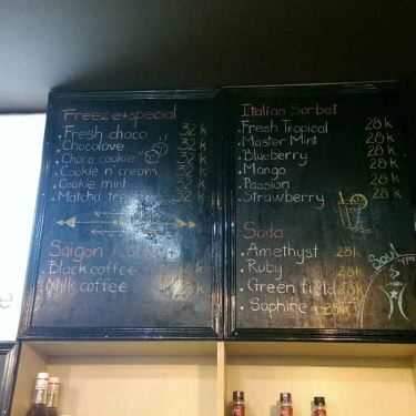 Thực đơn- Soul Cafe - Nguyễn Huy Tự