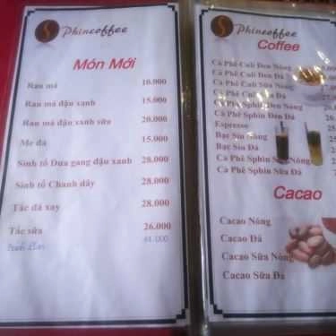 Tổng hợp- Sphin Coffee