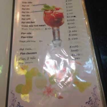 Thực đơn- Cafe Star Tea - Trịnh Đình Trọng
