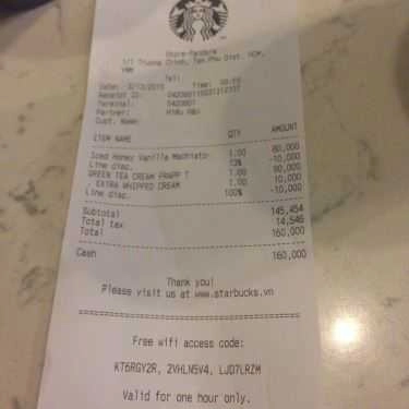 Tổng hợp- Starbucks Coffee - Pandora City