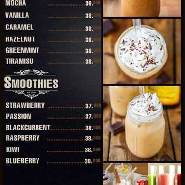Thực đơn- Stop Coffee - Nguyễn Thị Minh Khai