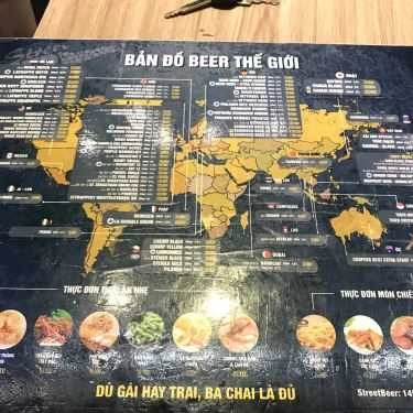 Thực đơn- Quán Nhậu Street Beer