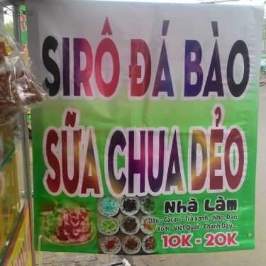 Thực đơn- Ăn vặt Sữa Chua Dẻo & Sirô Đá Bào Nhà Làm
