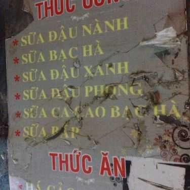 Thực đơn- Ăn vặt Sữa Đậu Nành Bạc Hà - Há Cảo & Xíu Mại