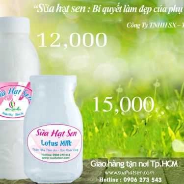 Tổng hợp- Sữa Hạt Sen Liên Hoa - Shop Online