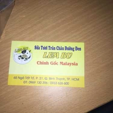 Tổng hợp- Ăn vặt Sữa tươi chân trâu đường đen Lem Bu