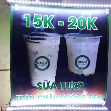Thực đơn- Ăn vặt Hallo - Sữa Tươi Trân Châu Đường Đen