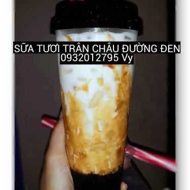 Món ăn- Sữa Tươi Trân Châu Đường Đen - Shop Online