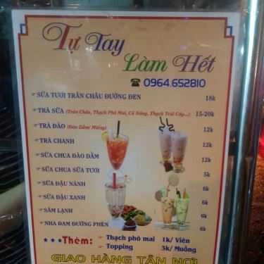 Thực đơn- Ăn vặt Trà Sữa Tự Tay Làm Hết