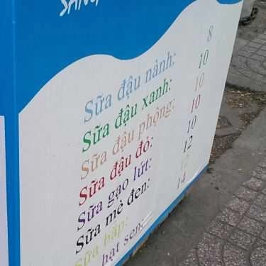 Thực đơn- Ăn vặt Sữa Xanh - Sữa Thực Vật