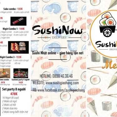 Thực đơn- Shop online Sushi Now - Delivery & Take Away