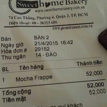 Tổng hợp- Tiệm Bánh Sweet Home Bakery - Cao Thắng