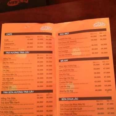 Thực đơn- Cafe Sweetie - Drinks & Cakes Take Away