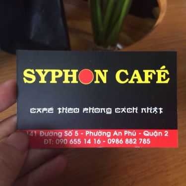 Tổng hợp- Syphon Cafe