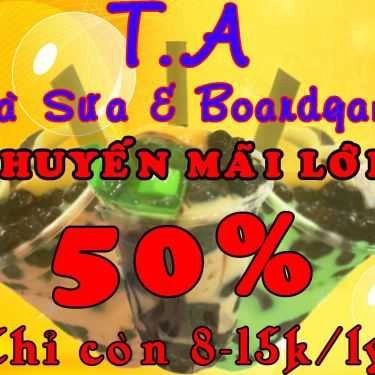 Tổng hợp- Cafe T.A Trà Sữa & Boardgame