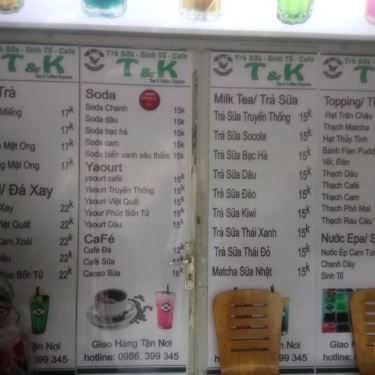 Tổng hợp- T&K Tea & Coffee Express
