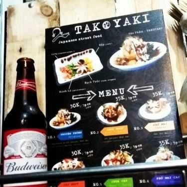 Thực đơn- Ăn vặt Takoyaki Hatachi - Trần Khắc Chân