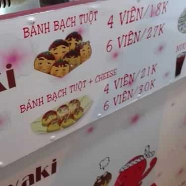 Thực đơn- Takoyaki Osaka - Quán Ăn Vặt