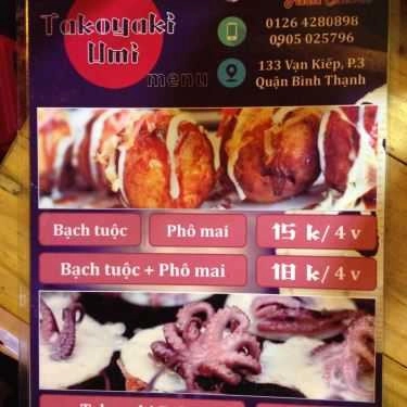 Thực đơn- Ăn vặt Umi Takoyaki