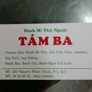 Tổng hợp- Tiệm Bánh Tám Ba - Bánh Mì Thịt Nguội