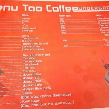 Tổng hợp- Tao Coffee