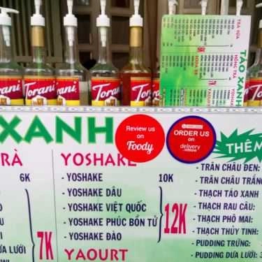 Thực đơn- Ăn vặt Trà Sữa Táo Xanh