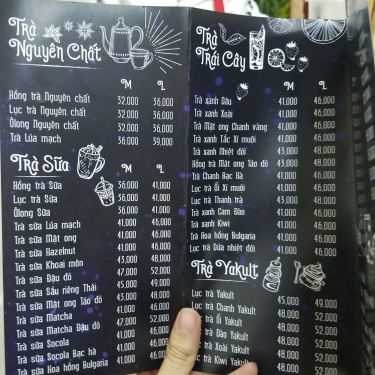 Thực đơn- Cafe Tarocchi - Trà Sữa & Bói Bài