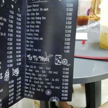 Thực đơn- Cafe Tarocchi - Trà Sữa & Bói Bài