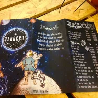 Thực đơn- Cafe Tarocchi - Trà Sữa & Bói Bài