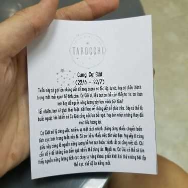 Tổng hợp- Cafe Tarocchi - Trà Sữa & Bói Bài