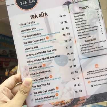 Thực đơn- Cafe Tea Bus - Premium Milk Tea - 24 Đường D5