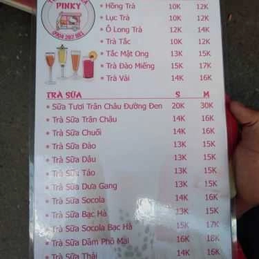 Thực đơn- Ăn vặt Trà Sữa Pinky