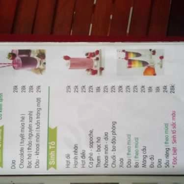 Tổng hợp- Cafe Tường Vy - Tea & Milkshake