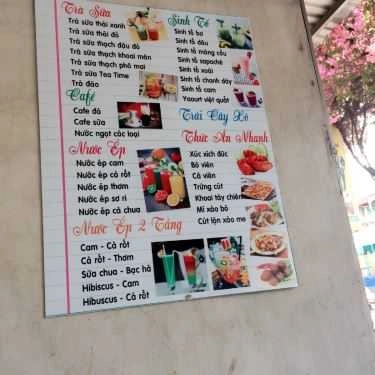 Thực đơn- Cafe Tea & Time - Trà Sữa