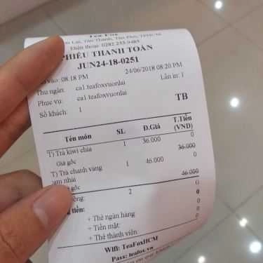 Tổng hợp- Cafe TeaFox - Vườn Lài