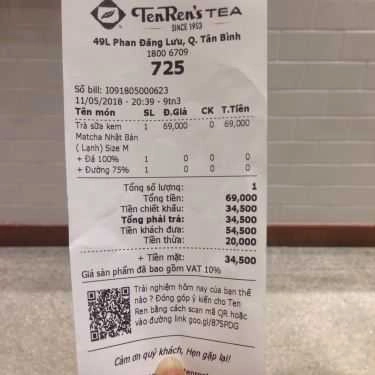 Tổng hợp- Cafe Ten Ren's Tea - Phan Đăng Lưu