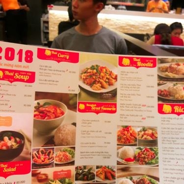 Thực đơn- Nhà Hàng ThaiExpress - Vạn Hạnh Mall